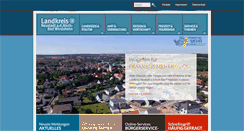 Desktop Screenshot of kreis-nea.de
